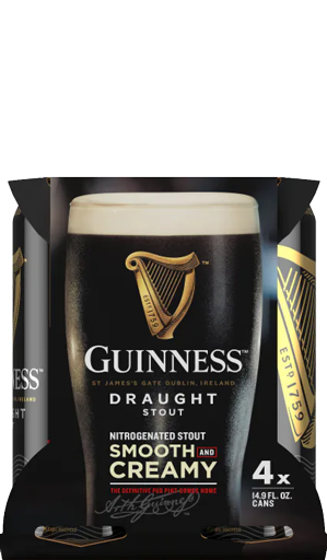 Guinness Draught 4pk Cans Mission Wine Spirits