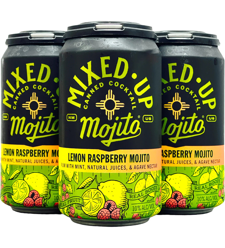 Mixed Up Lemon Raspberry & Wine – Mojito Cans Spirits Mission 4pk