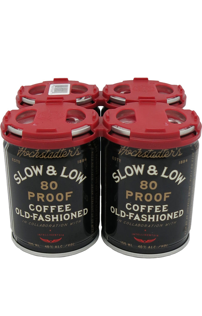 Slow Low Rock And Rye Coffee Old Fashioned 4Pk 100ml Cans