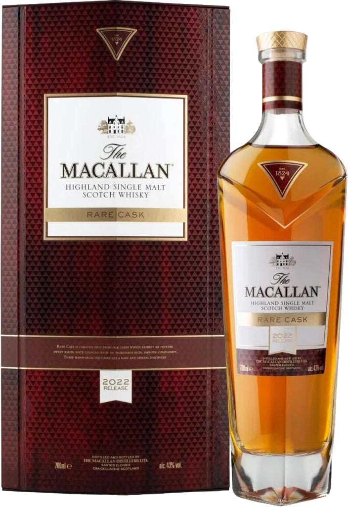 The Macallan Rare Cask 2022 Single Malt Whisky 750ml