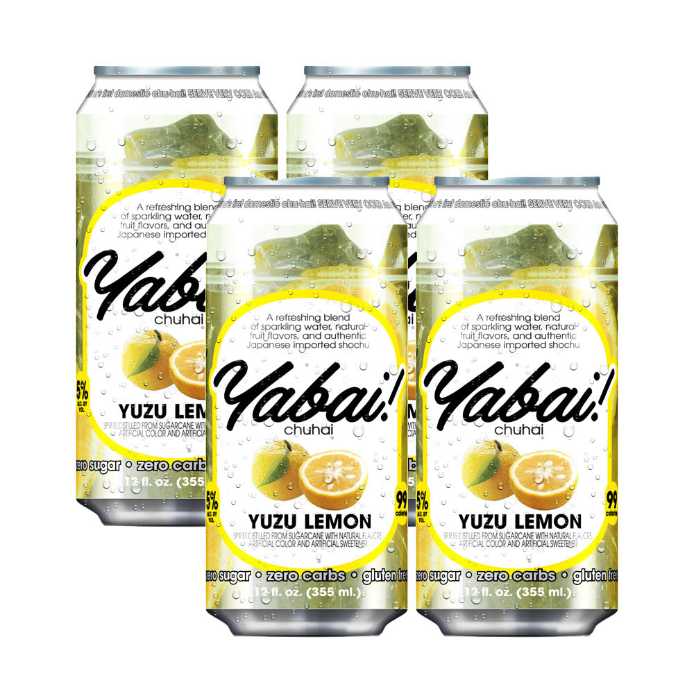 Yabai Chuhai Yuzu Lemon 4pk – Mission Wine & Spirits