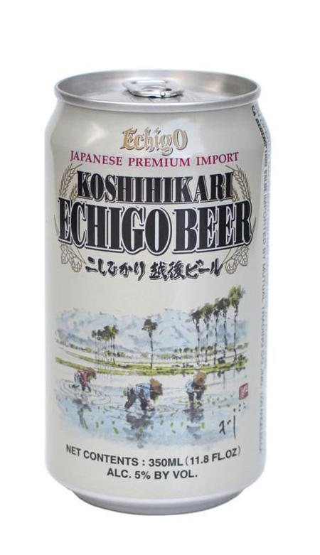 Koshihikari Echigo Beer 11.8oz Can – Mission Wine &amp; Spirits