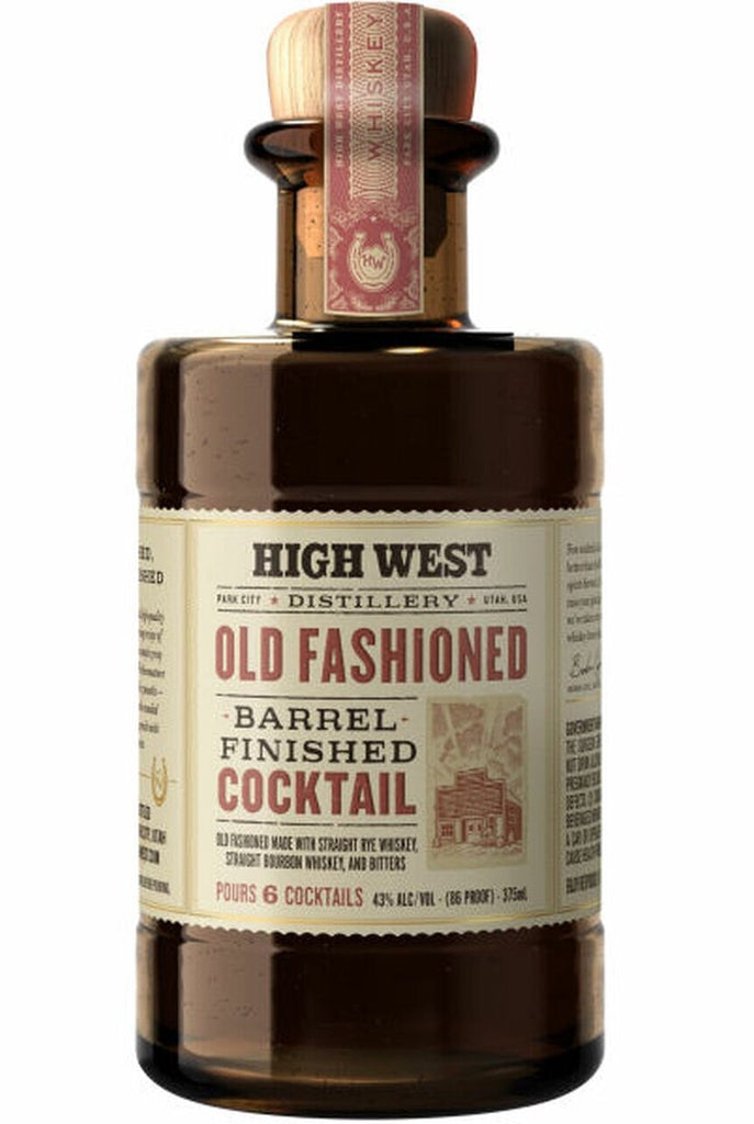 High West Old Fashioned Barrel Finished Cocktail 375ml Mission