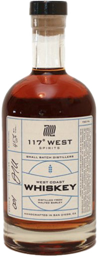 117 West Spirits West Coast Whiskey 750ml-0