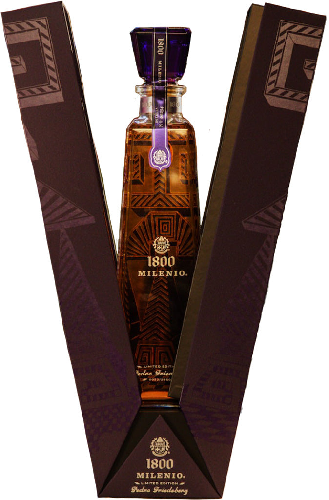 1800 Milenio Pedro Friedeberg Extra Anejo Tequila 750ml-0