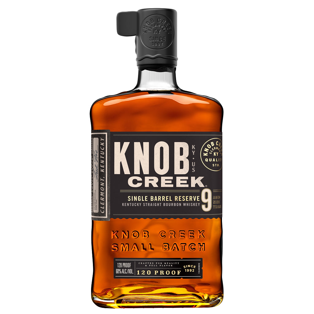 Knob Creek Single Barrel Reserve Kentucky Bourbon 9 Year Old 120 Proof 750ml-0