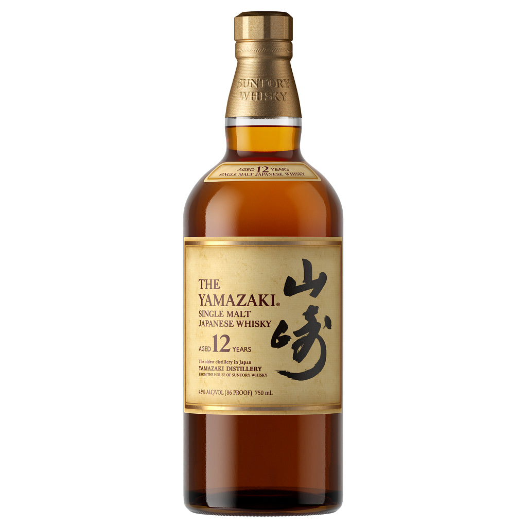 Suntory Yamazaki 12 Year Old Japanese Single Malt Whisky 750ml-0