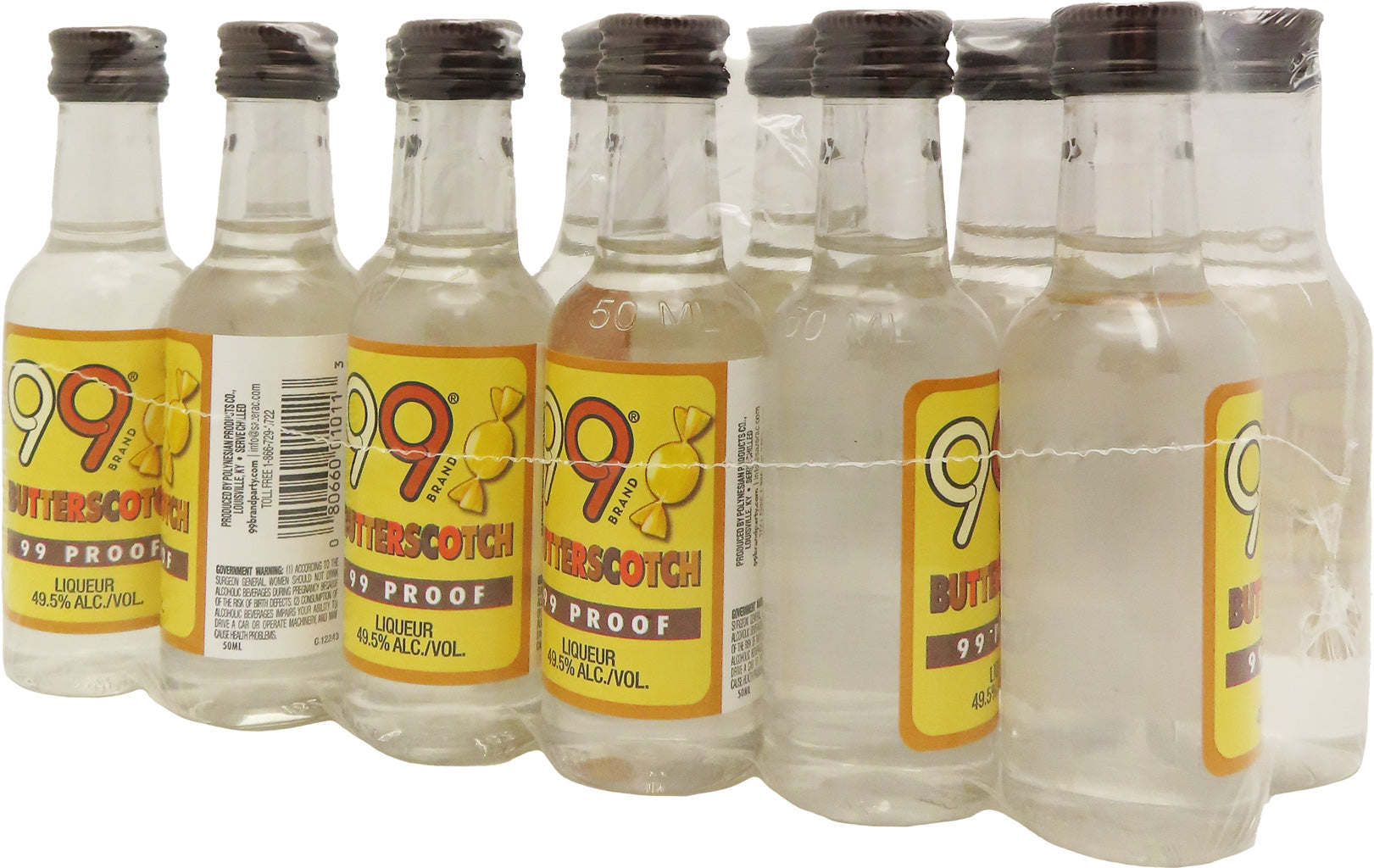 99 Butterscotch Schnapps 50ml 12pk-0