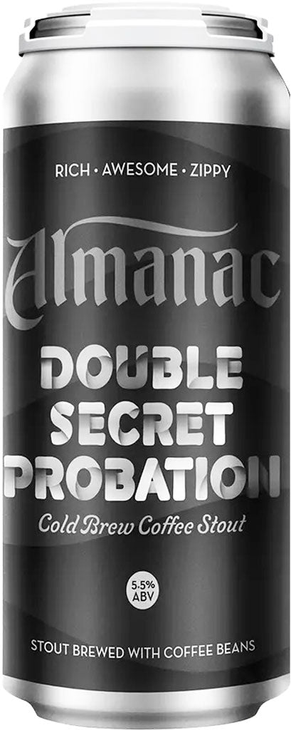 Almanac DBL Secret Cold Brew Coffee Stout 16oz Can-0