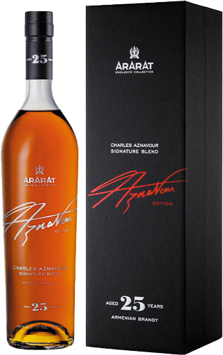 Ararat Charles Aznavour Armenian Brandy 25 Year Old 750ml-0