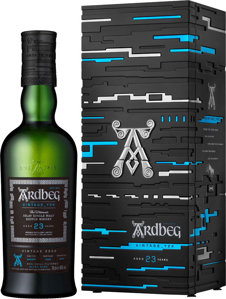 Ardbeg The Ultimate Vintage Y2K 23 Year Old Single Malt Whisky 700ml-0