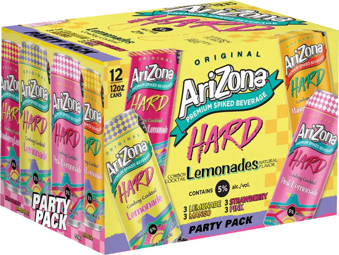 Arizona Hard Lemonade Variety 12pk Can-0