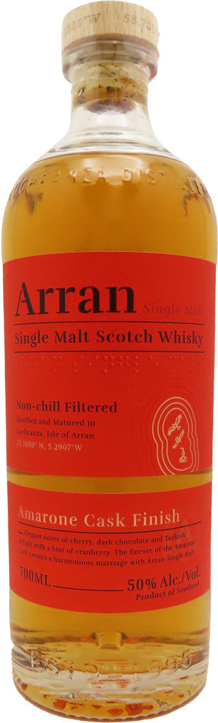 Arran Amarone Cask Single Malt Whisky 700ml-0