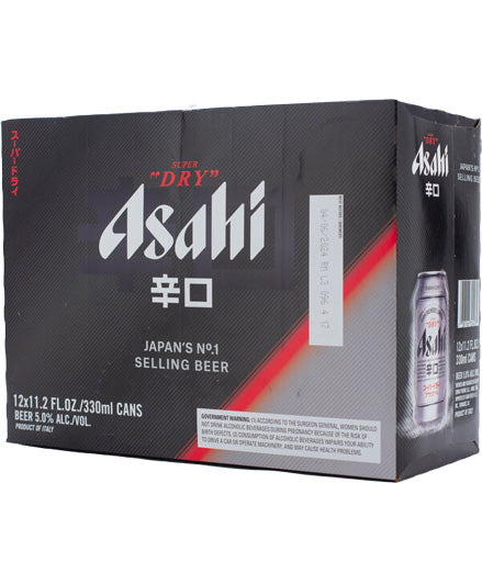 Asahi Dry Lager 12pk Cans-0