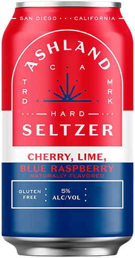 Ashland Cherry Lime Blue Raspberry Hard Seltzer 24oz Can-0