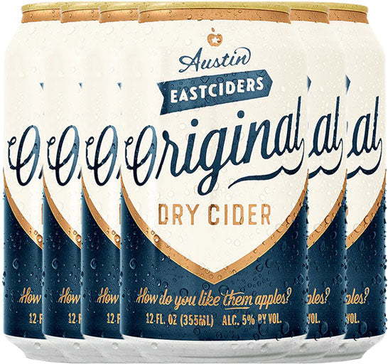 Austin Eastciders Original Dry Cider 6pk Cans-0