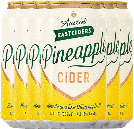 Austin Eastciders Pineapple Cider 6pk Cans-0