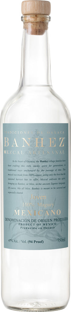 Banhez Mexicano Mezcal Joven 750ml-0