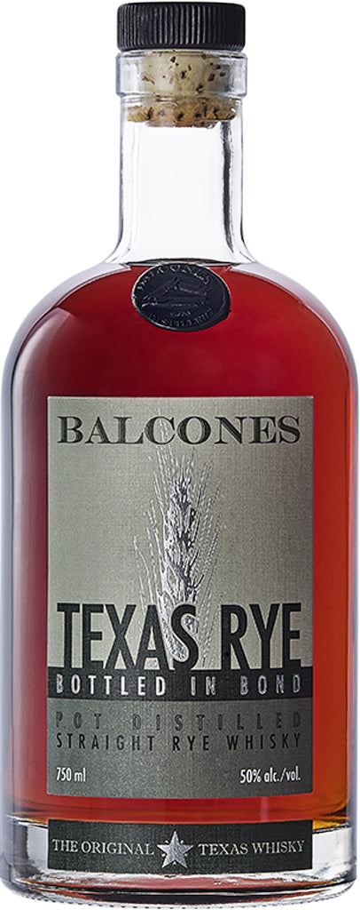 Balcones Bottled In Bond Texas Rye Whiskey 100 Proof 750ml-0