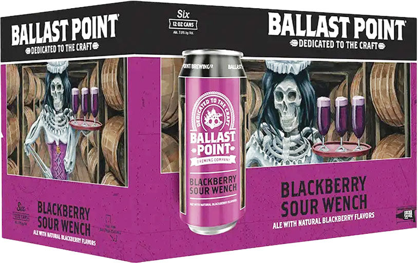 Ballast Point Sour Wench Blackberry Ale 6pk Cans-0