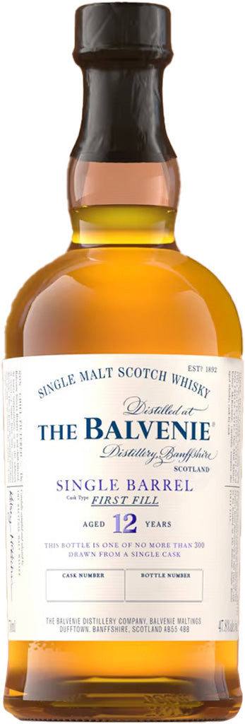 Balvenie Single Barrel 12 Year Old Single Malt Whisky 750ml-0