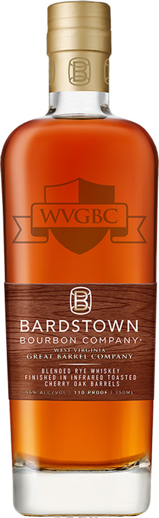 Bardstown West Virginia Great Barrel Co. Blended Rye Whiskey 750ml-0