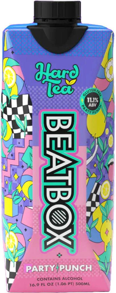 Beatbox Hard Peach Tea 16.9oz-0