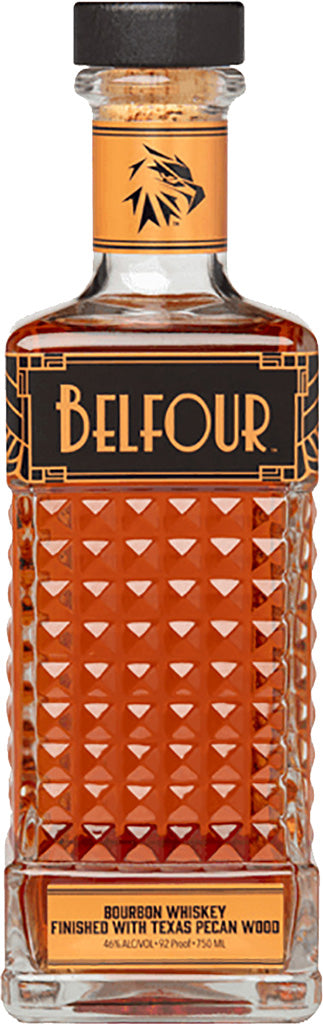 Belfour Bourbon Whiskey Texas Pecan Wood Finish 750ml-0