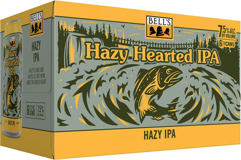 Bell's Hazy Hearted IPA 6pk Cans-0