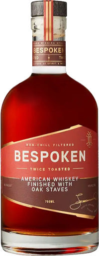 Bespoken Twice Toasted American Whiskey 750ml-0