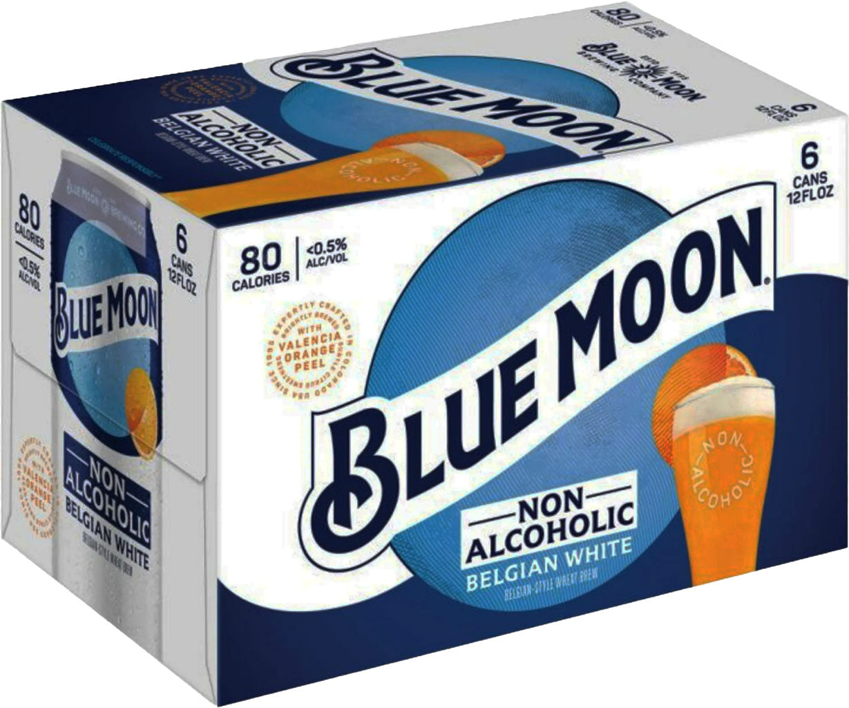 Blue Moon Non-Alcoholic 6pk Cans-0