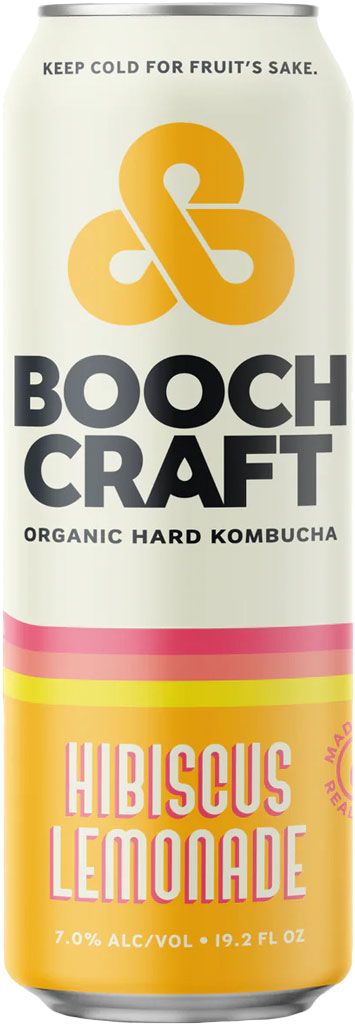 Booch Craft Hibiscus Lemonade Hard Kombucha 19.2oz Can-0