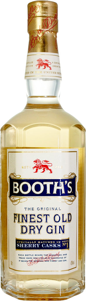 Booth's Finest Old Dry Gin 750ml-0