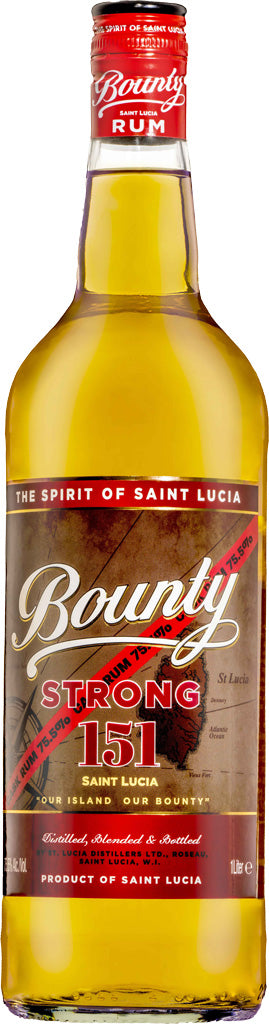 Bounty Strong 151 Proof Rum 1L-0