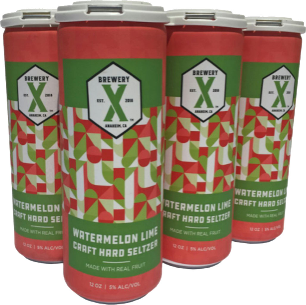 Brewery X Watermelon Lime Seltzer 6pk Can-0