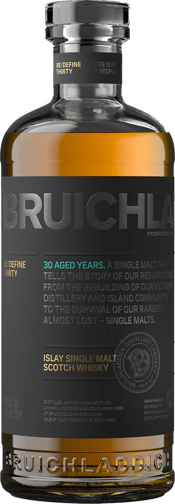 Bruichladdich 30 Year Old Single Malt Whiskey 750ml-0