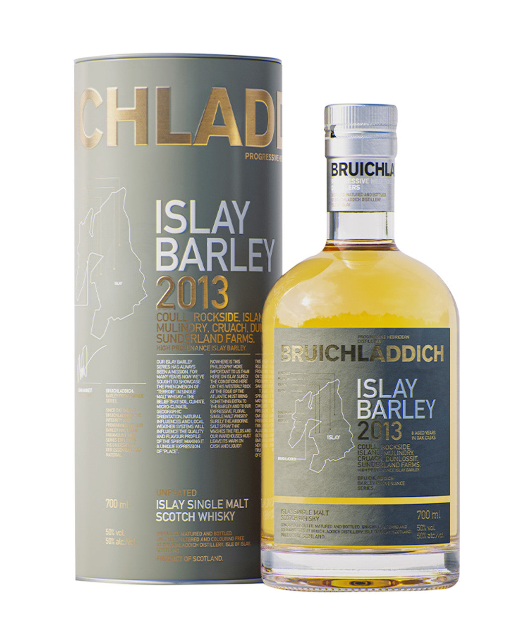 Bruichladdich Islay Barley Single Malt Whisky 2013 750ml-0