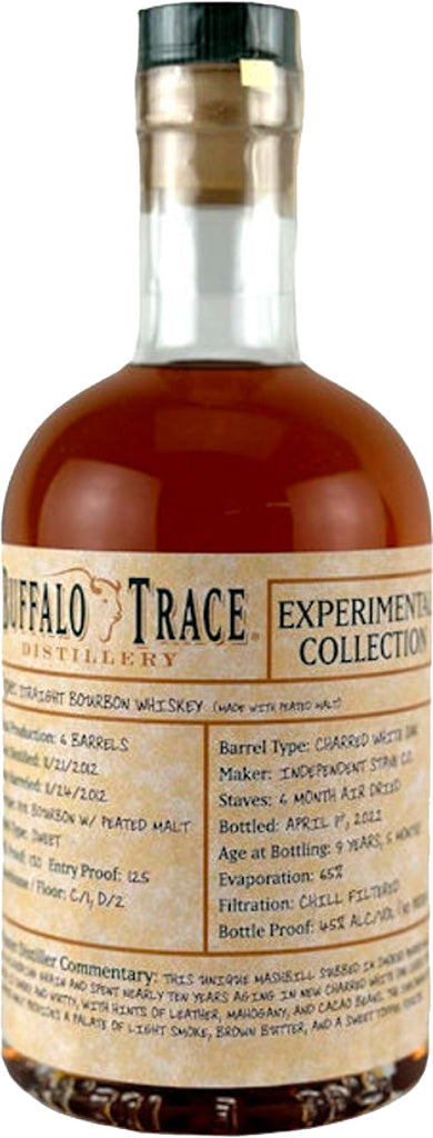 buffalo trace experimental collection peated malt bourbon