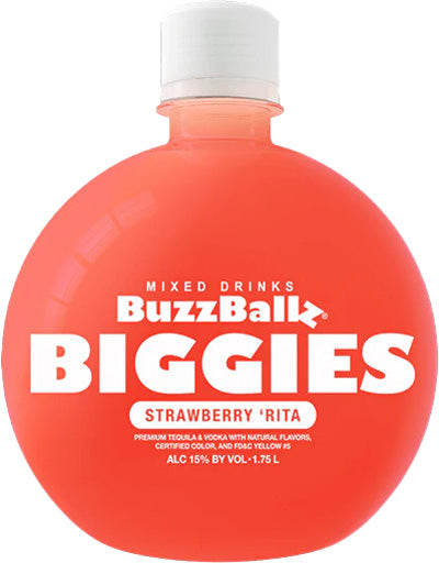 Buzzballz Biggies Strawberry Tequila Rita 1.75L-0