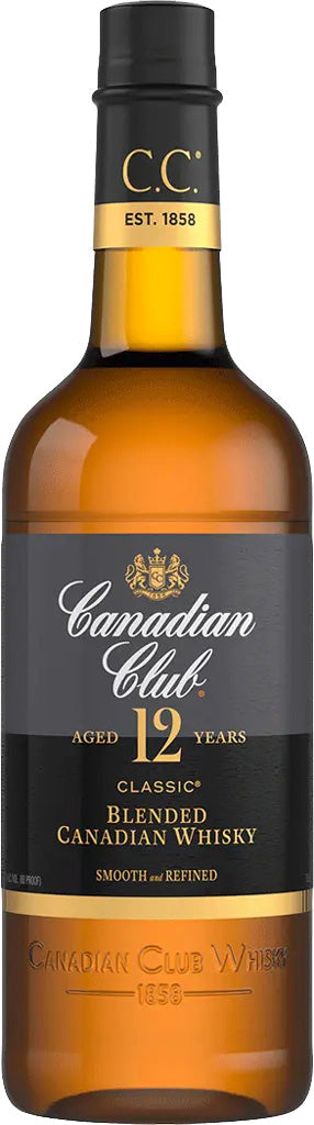 Canadian Club 12 Year Old 750ml-0