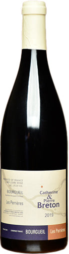 Catherine & Pierre Breton Bourgueil Les Perrieres 2019 750ml-0