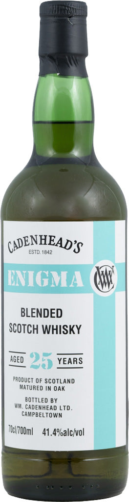 Cadenhead Enigma 25 Years Old Single Malt Whisky 1998 700ml