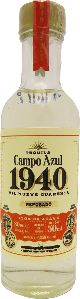 Campo Azul 1940 Tequila Reposado 50ml-0