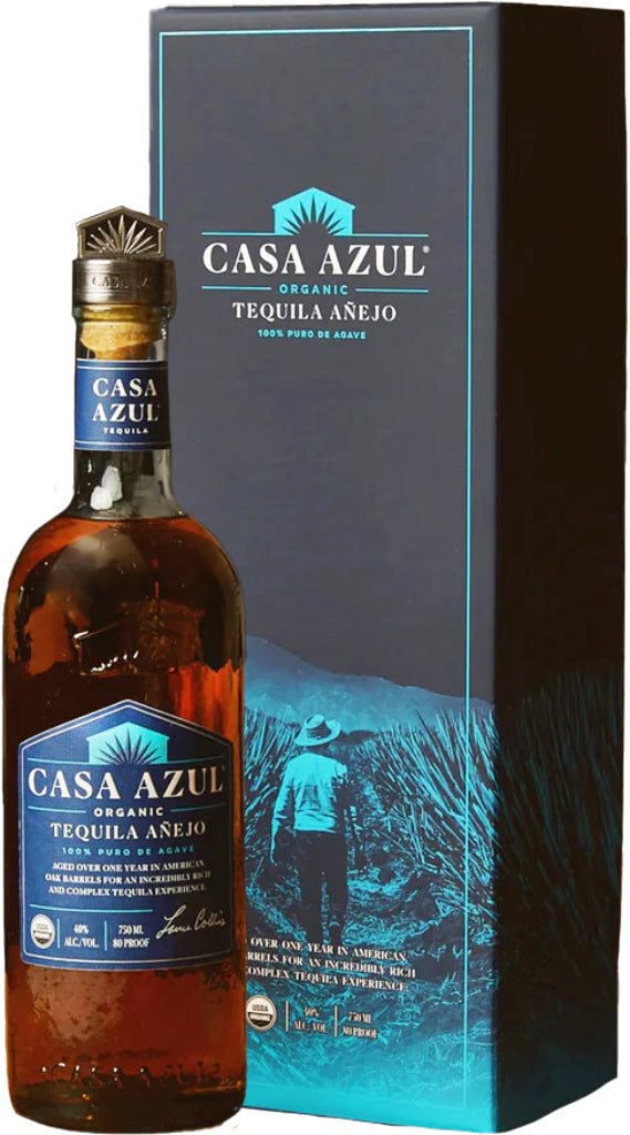 Casa Azul Organic Tequila Anejo 750ml-0