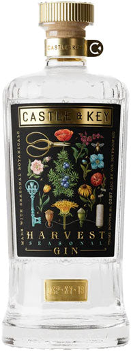 Castle & Key Harvest Seasonal Gin 750ml-0