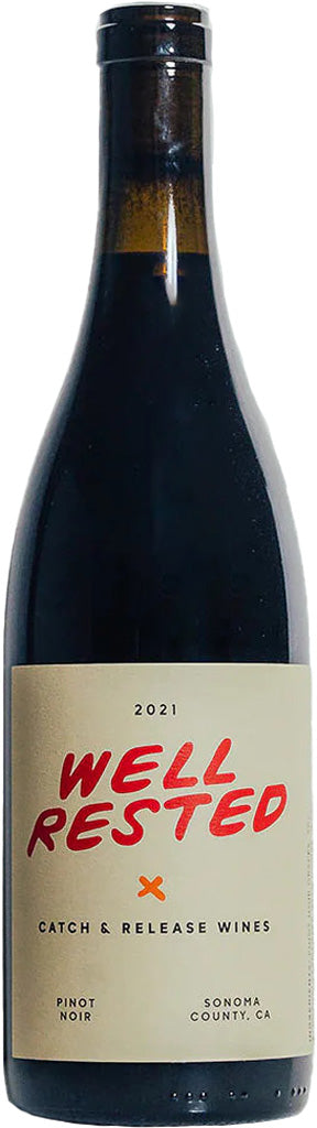 Catch & Release Wines Well Rested Pinot Noir 2021 750ml-0