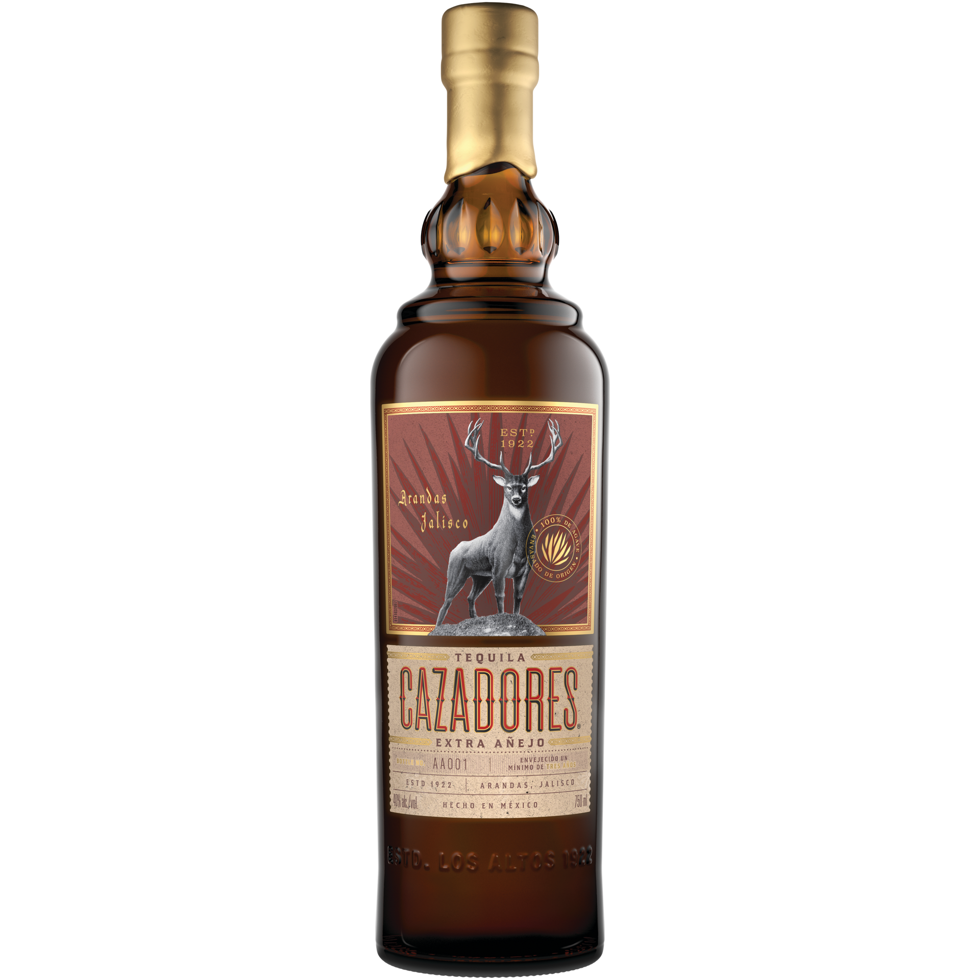 Cazadores Extra Anejo Tequila 750ml-0