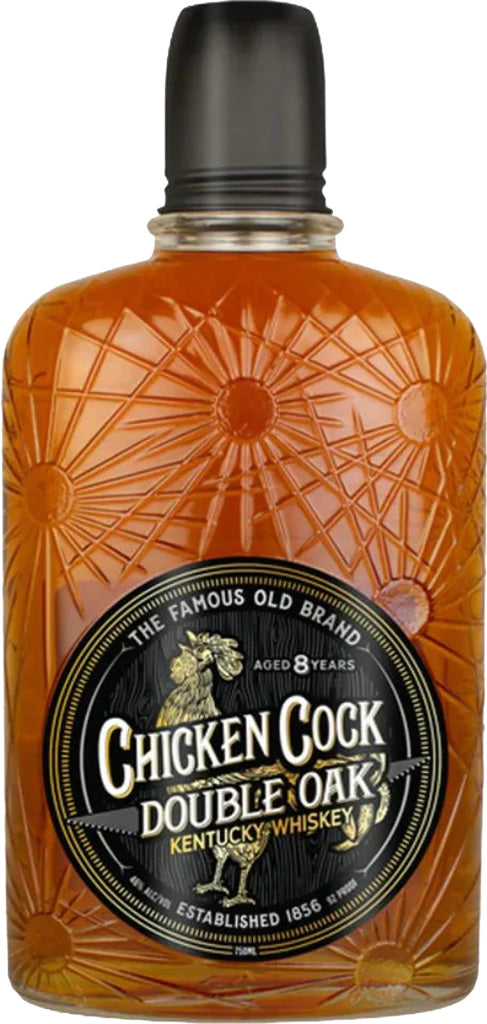 Chicken Cock Double Oak 8 Year Old Kentucky Whiskey 750ml-0