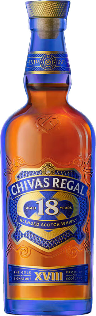 Chivas Regal 18 Year Old Blended Scotch Whisky 750ml-0