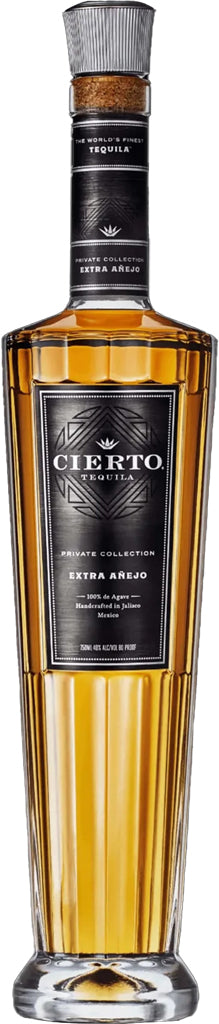 Cierto Private Collection Tequila Extra Anejo 750ml-0